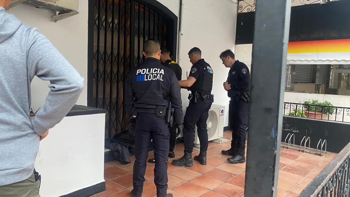 Una imagen del dispositivo policial.
