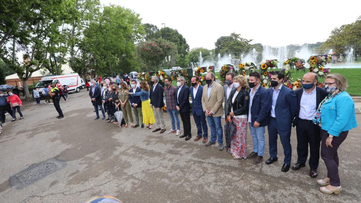 Inauguración del ZGZ Florece