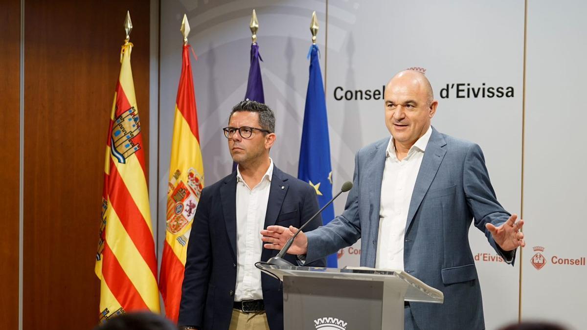 Vicent Marí y Rafael Triguero