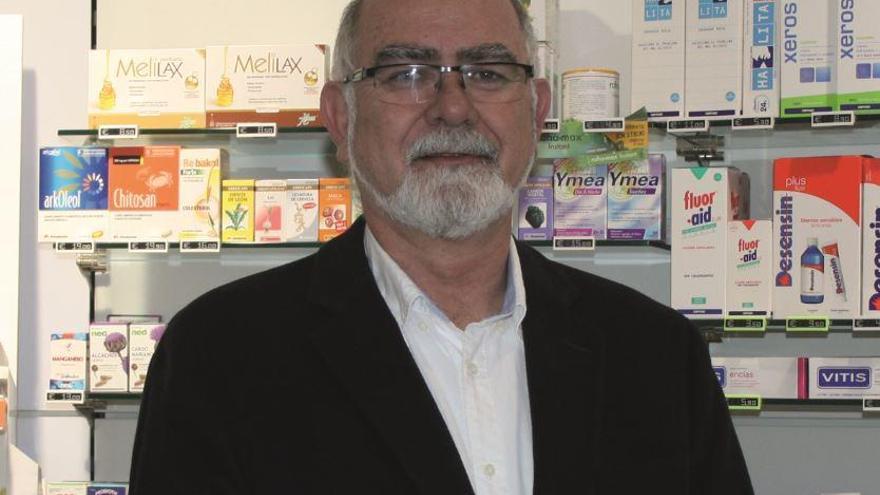 Jaime Giner, Presidente del Colegio Oficial de Farmacéuticos de Valencia.