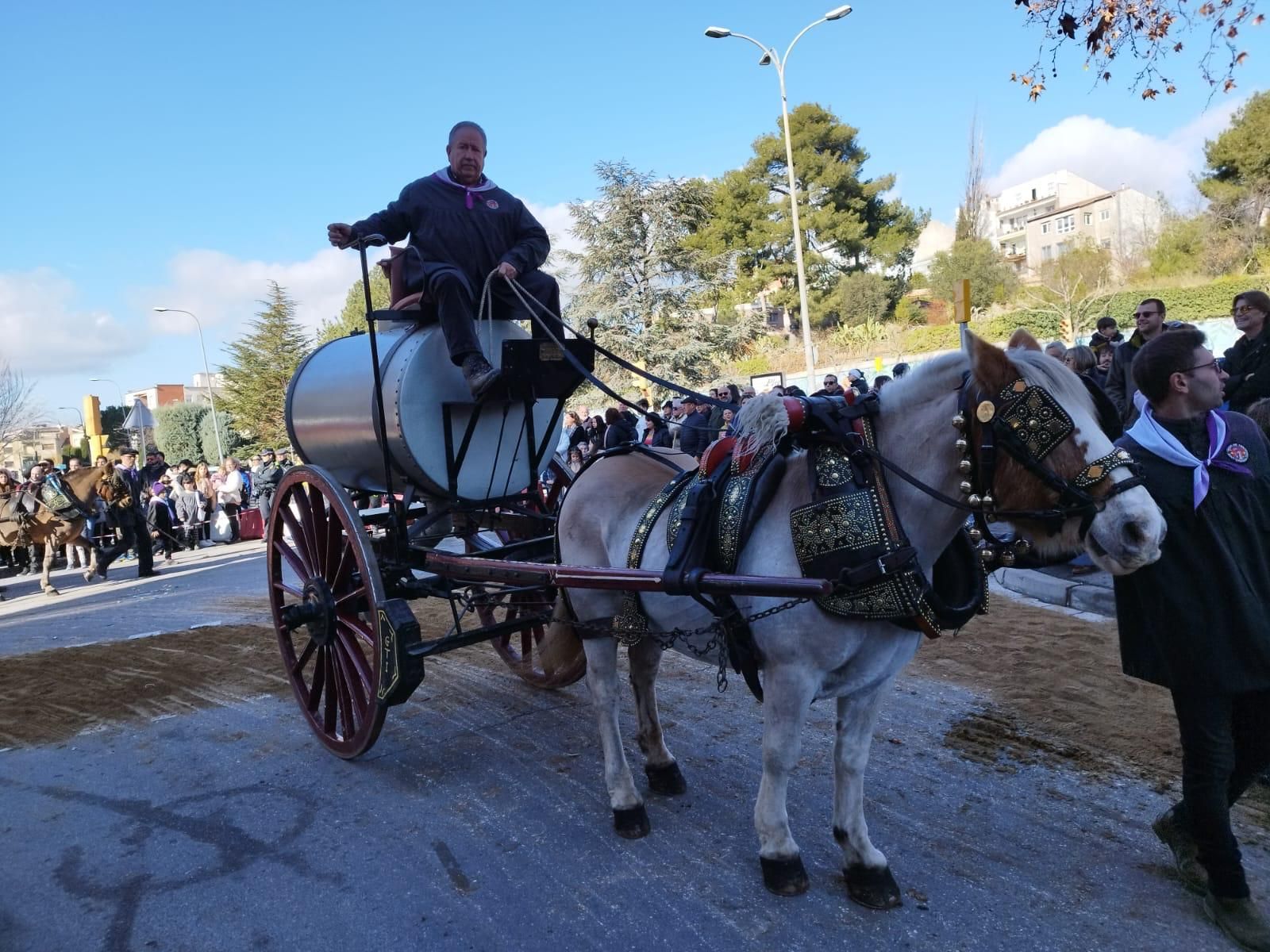 Els Tres Tombs d'Igualada porten una cinquantena de carruatges