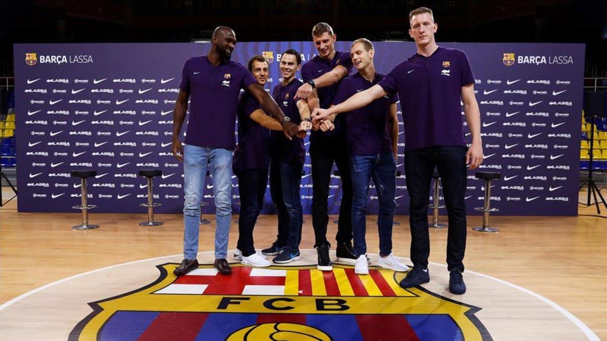 Los seis nuevos fichajes del Barça se estrenan en el Palau