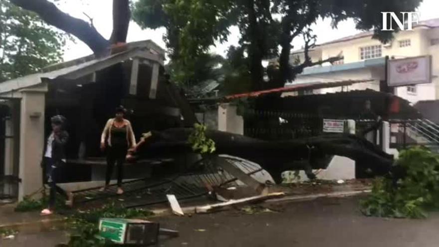 Un matrimonio alicantino en el ojo del huracán ´Irma´