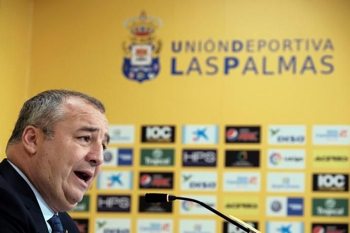 Ramírez analiza la situación de UD Las Palmas ...
