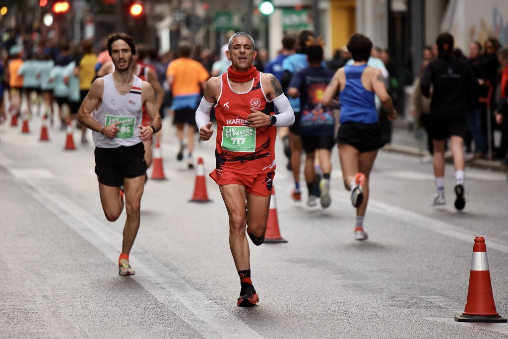 Las imágenes de la San Silvestre 2024 en Murcia