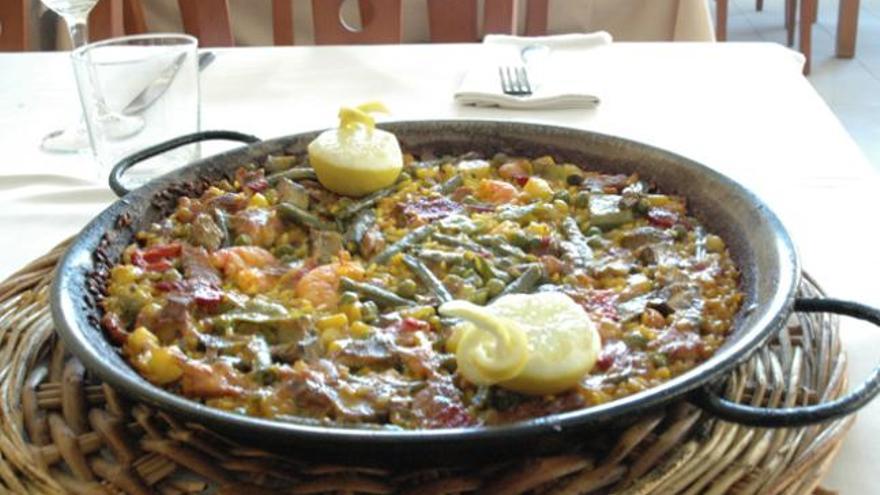 La paella de Can Reus