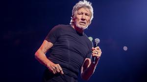 El cantante Roger Waters, durante una actuación en el Wizink Center.