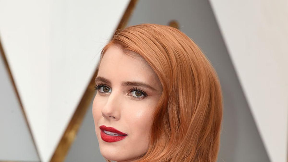 Premios Oscar 2017: el 'blorange' de Emma Roberts