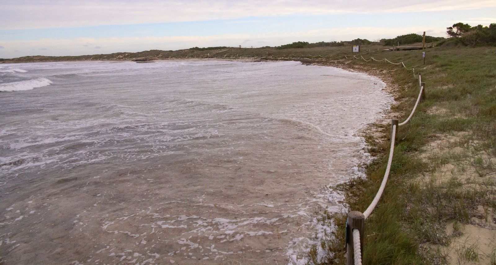 Borrasca Denise a su paso por Formentera (noviembre 2022)