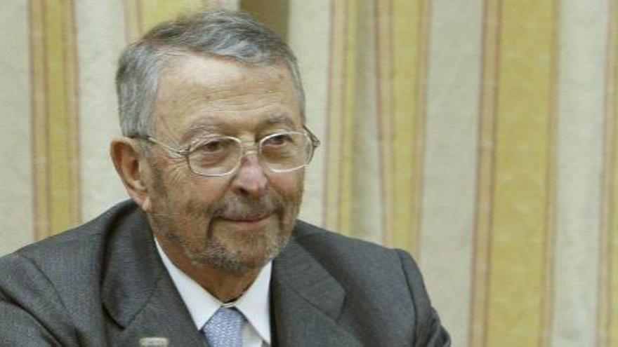 El presidente de la Corporación RTVE, Alberto Oliart