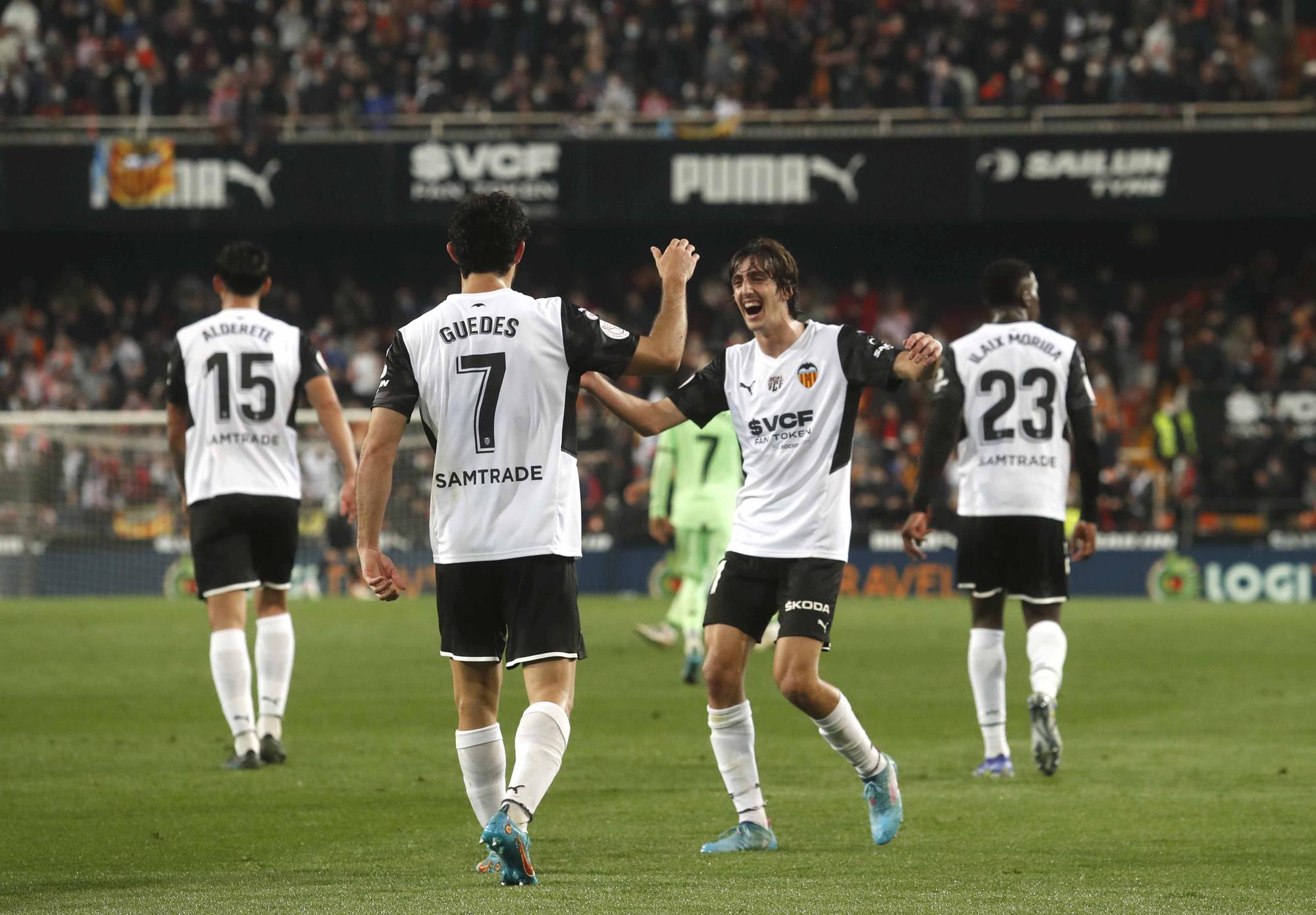 Valencia - Athletic, en imágenes