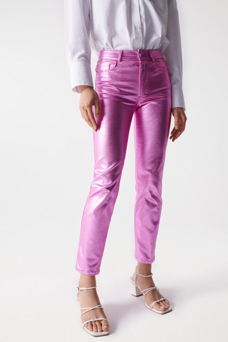 Pantalones metalizados de Salsa Jeans