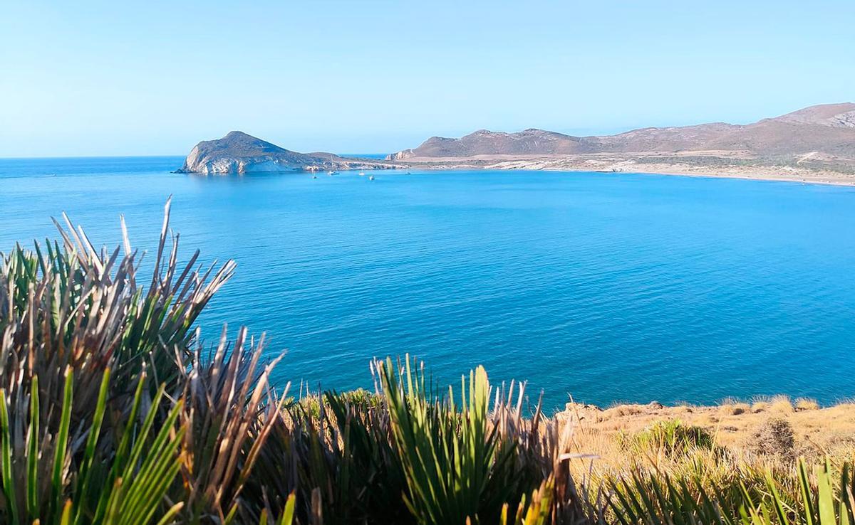 Playa Genoveses, en Níjar (Almería).