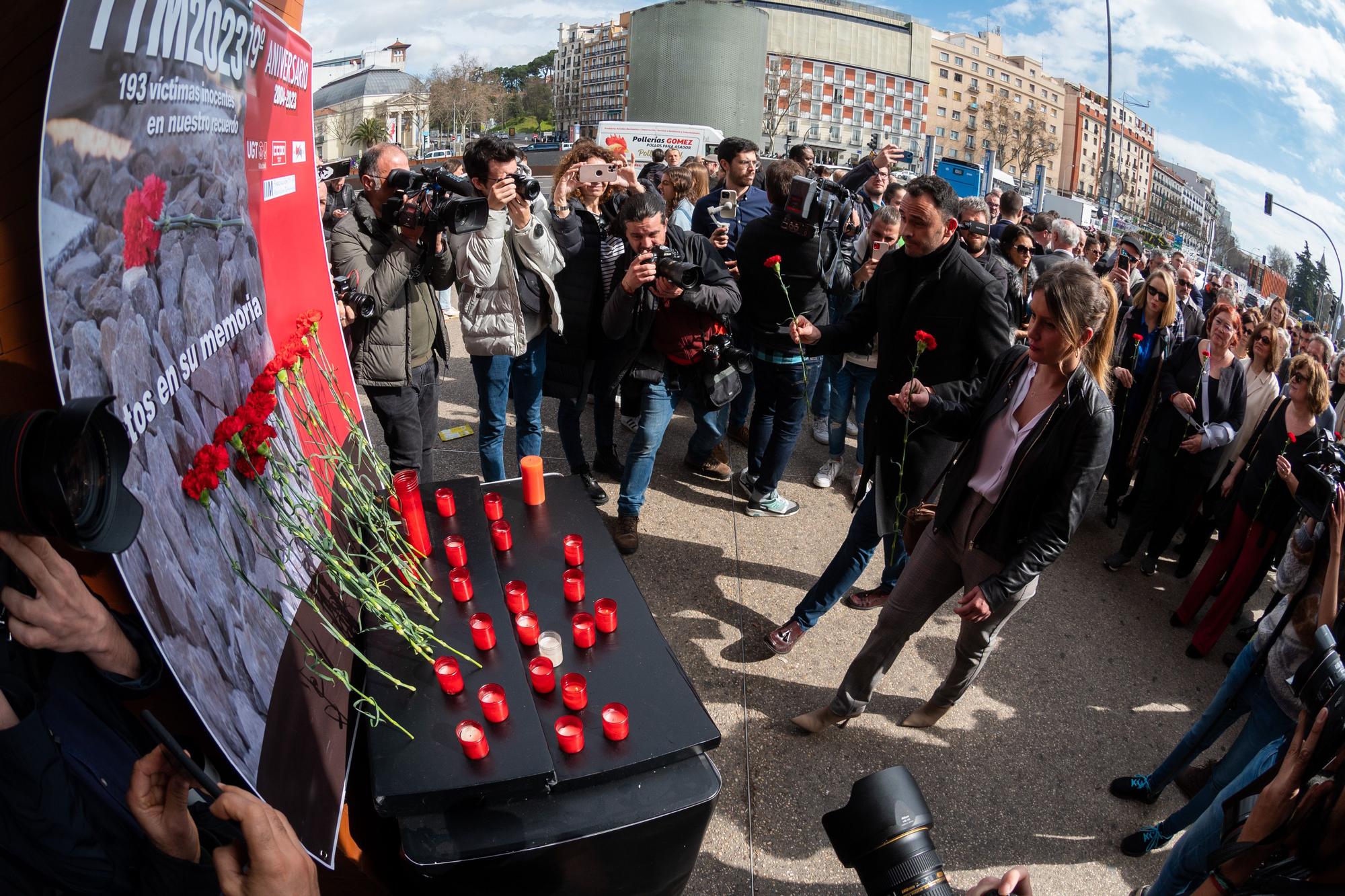 Acto de homenaje en Atocha