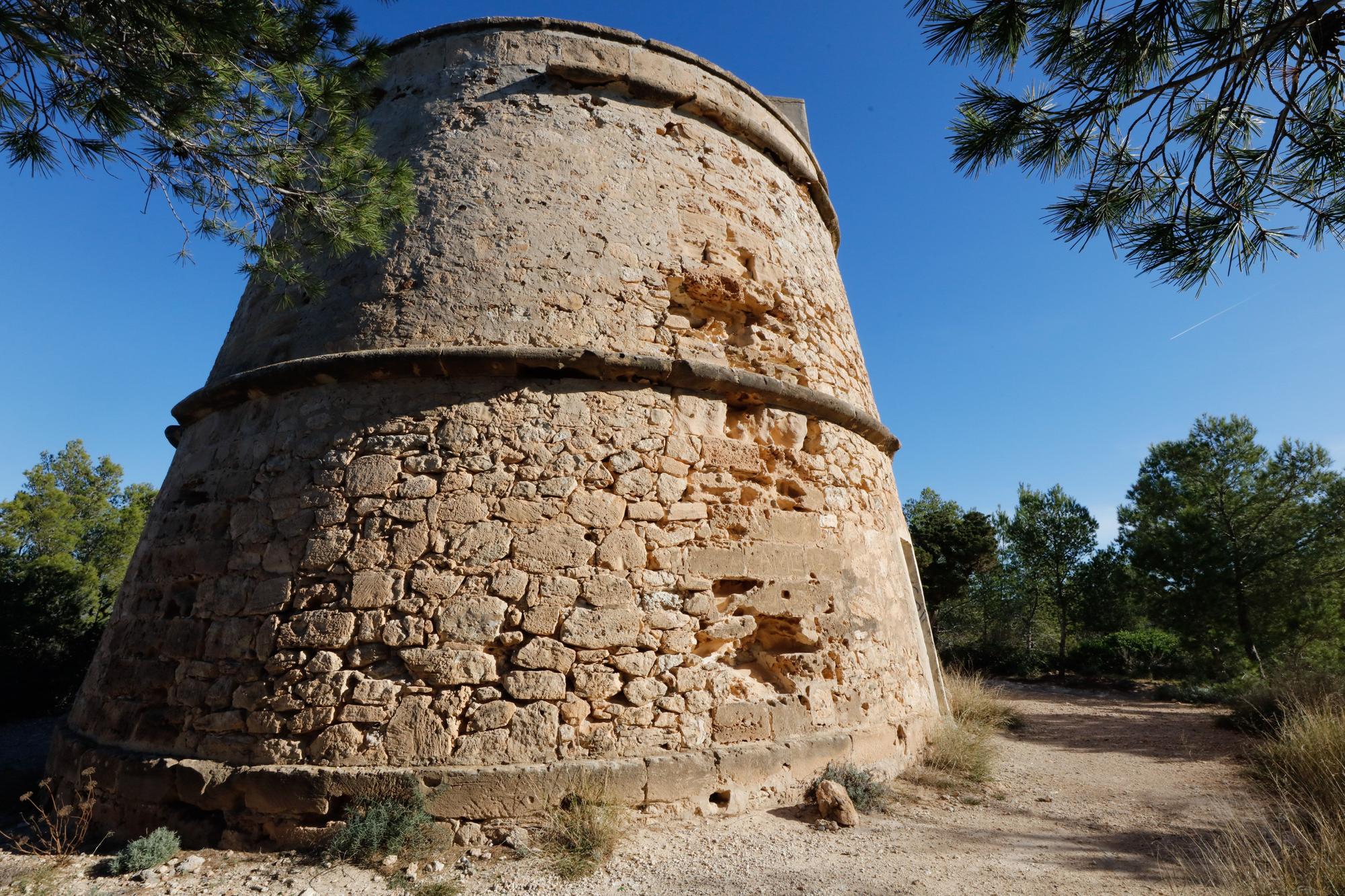 Torre de Portinatx en Ibiza