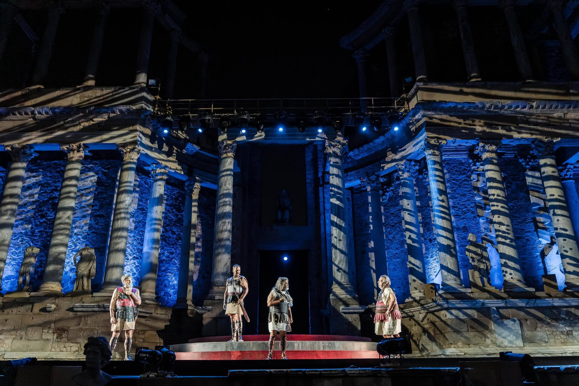 Las imágenes de 'Alejandro y el eunuco persa', la obra de esta semana del Festival Internacional de Teatro Clásico de Mérid