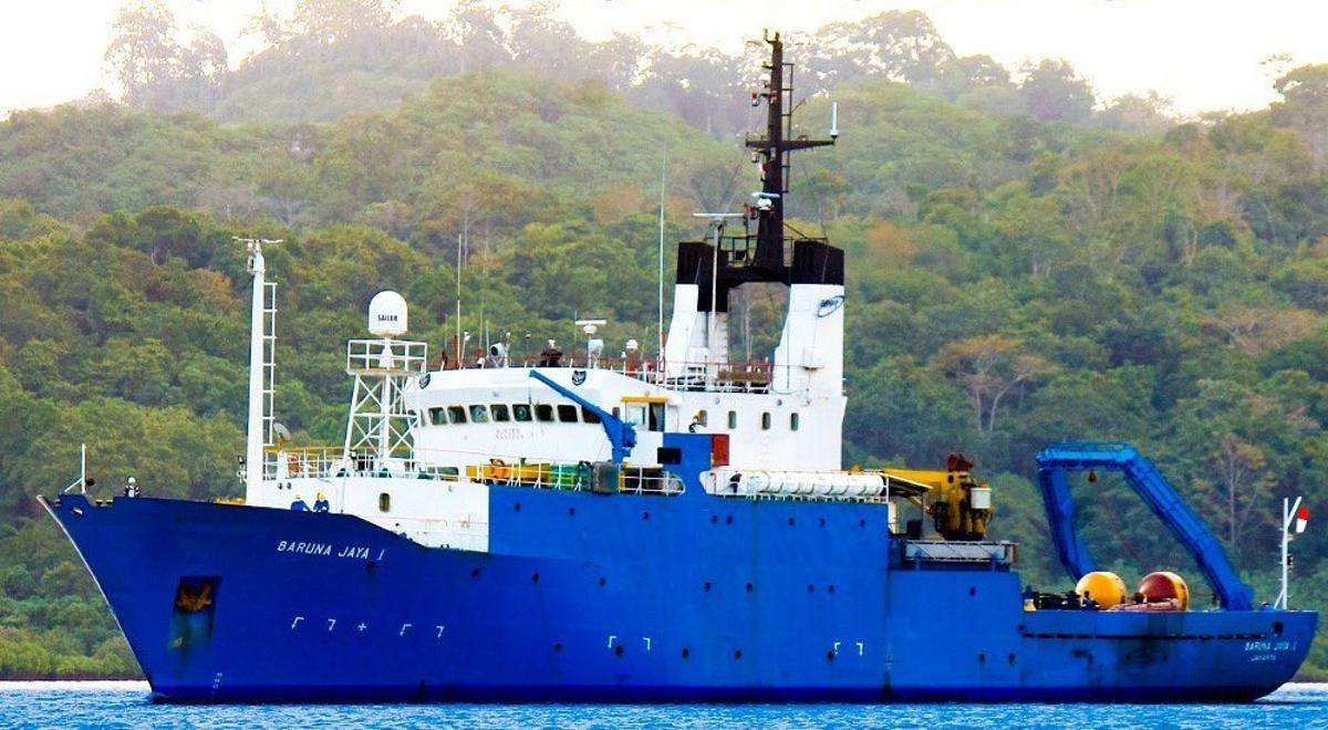 Uno de los oceanográficos que actualmente usa el BRIN de Indonesia