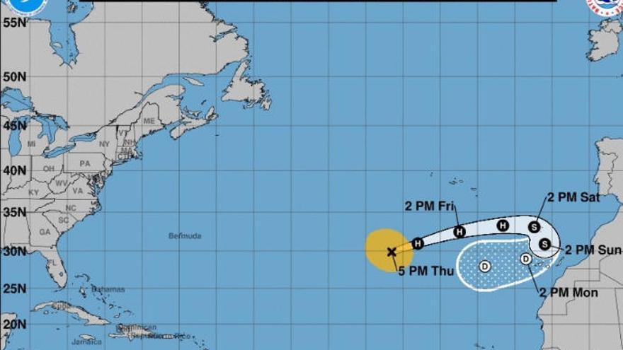 Canarias recibirá a un debilitado &#039;Leslie&#039;