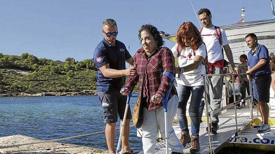 El Parque Nacional de Cabrera es más accesible para personas con movilidad reducida