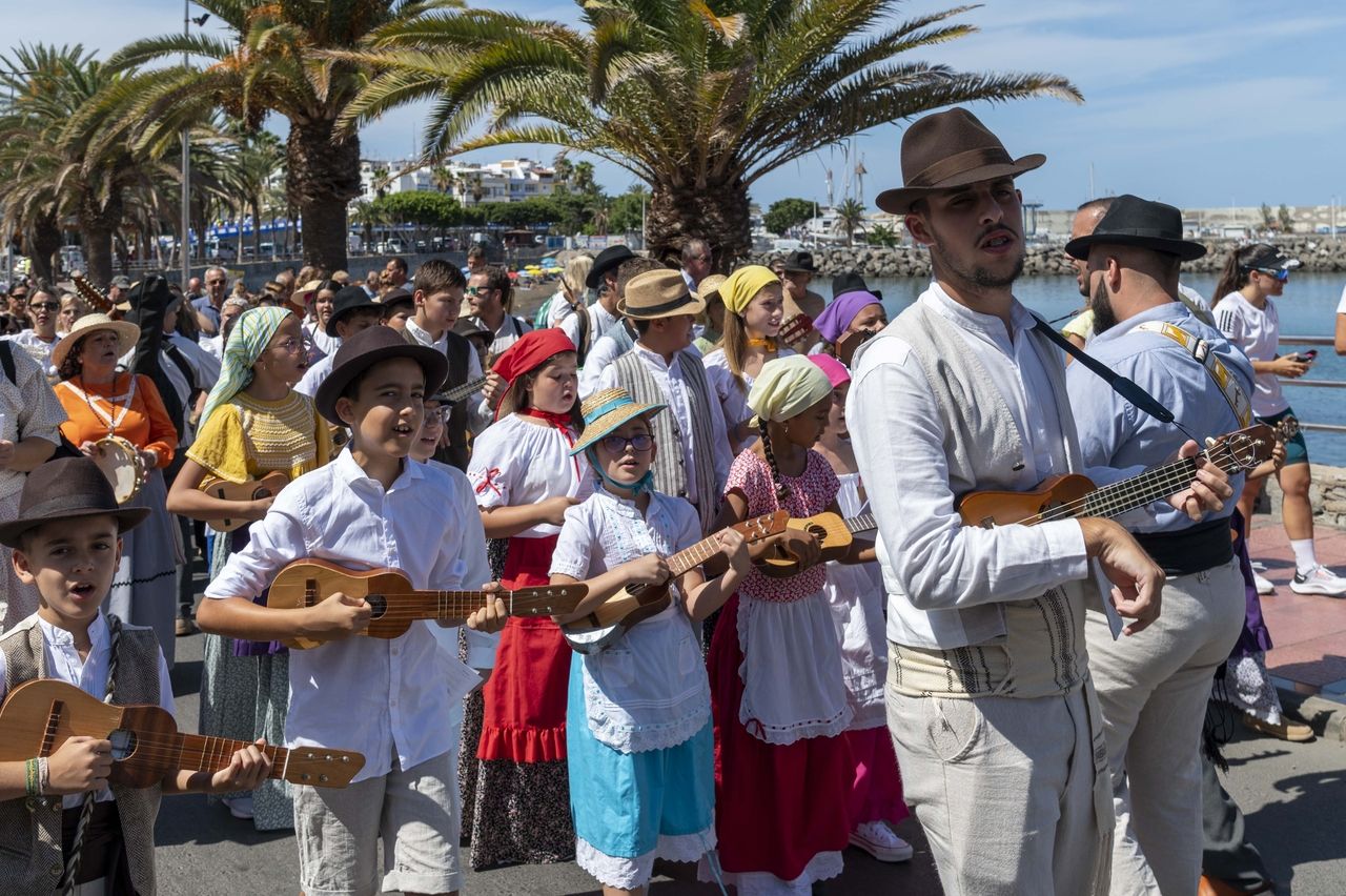 Celebración del Día de Canarias en Mogán