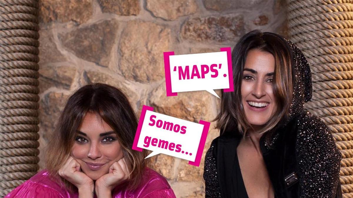 Chenoa y Barei comparten vestuario, bocadillo: &quot;MAPS&quot;