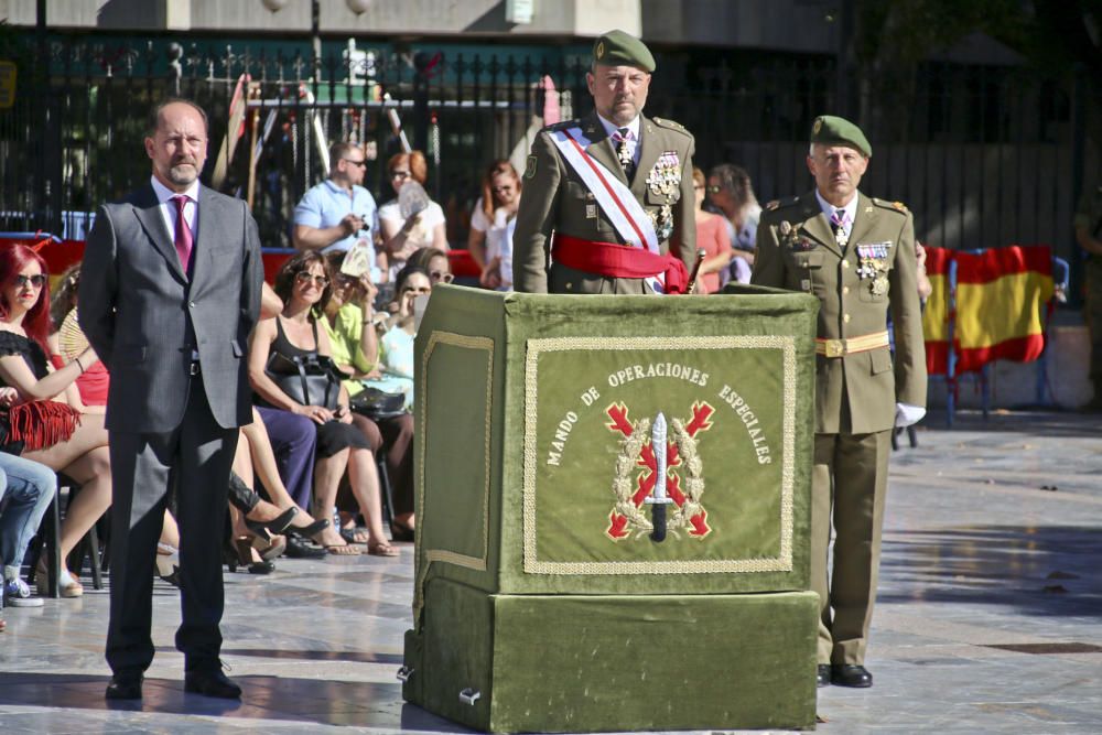 Jura de bandera de 280 civiles en Orihuela