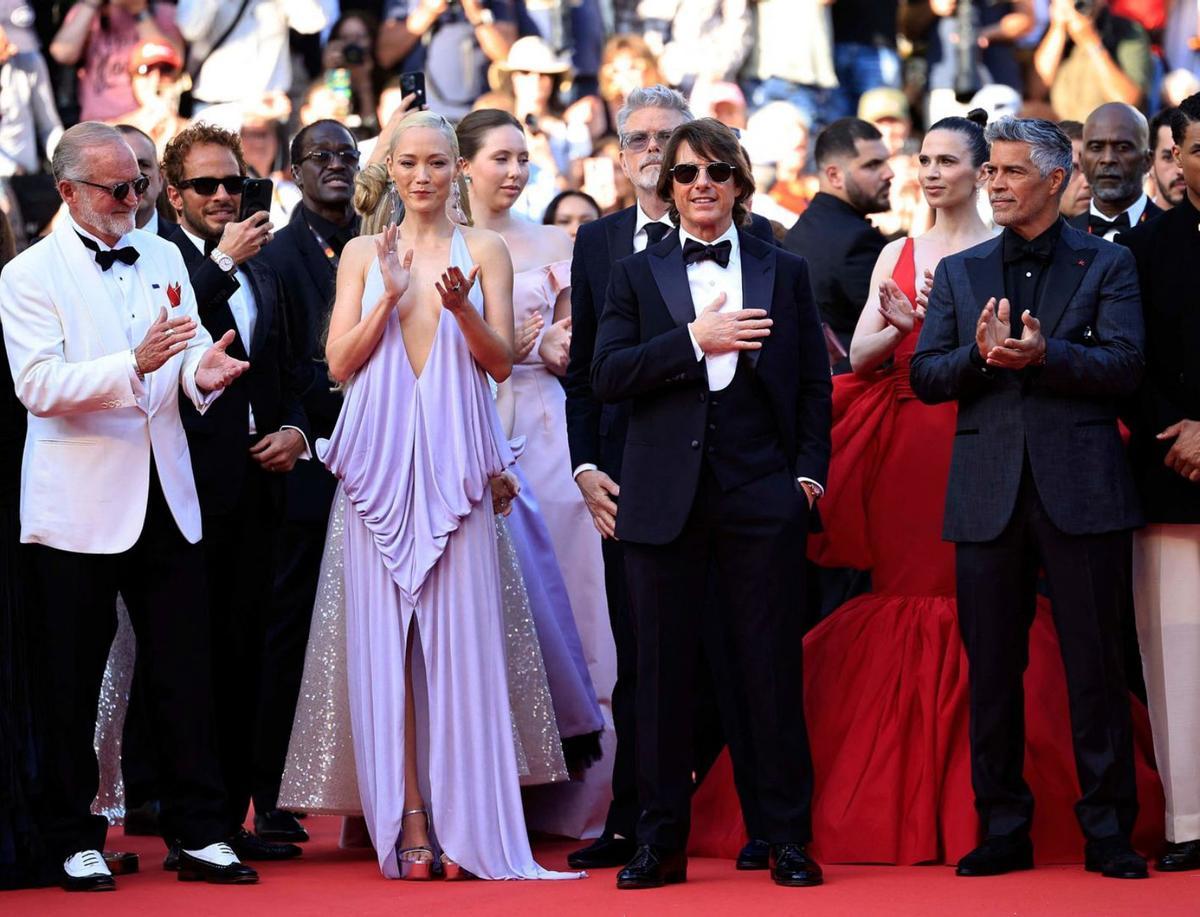 Tom Cruise completa a Cannes la seva última missió impossible Tom Cruise completa a Cannes la seva última missió impossible