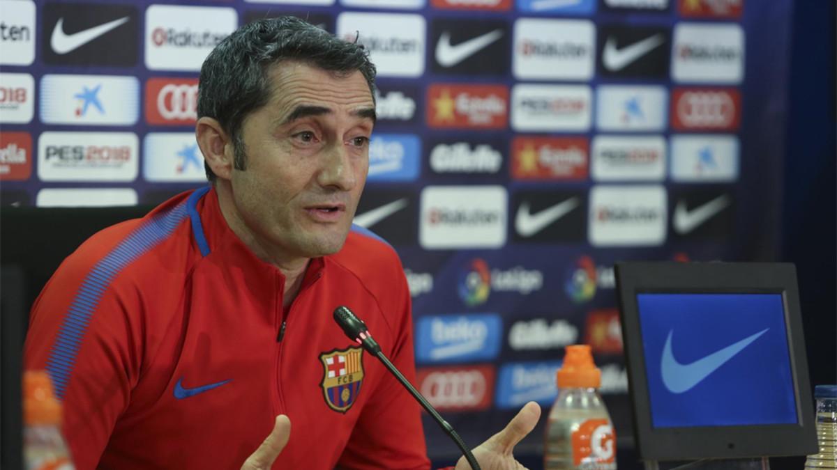 Ernesto Valverde, entrenador del FC Barcelona