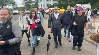 La líder de Podemos Ione Belarra se suma a la marcha minera a Oviedo y pide una empresa pública de energía “para que un sector tan estratégico no quede en manos de piratas”