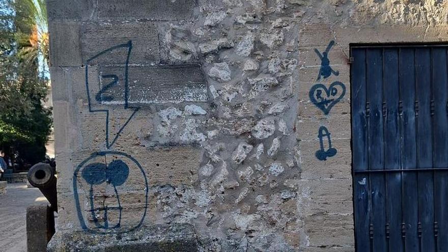 Vandalismo en Pollença.