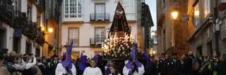 La procesión de los Dolores inaugura la Semana Santa