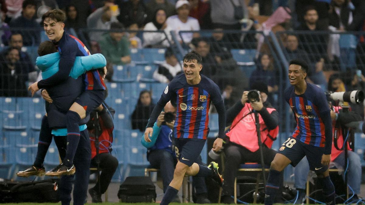 Gavi, Pedri, Balde, Ansu i Araujo, acne juvenil per reanimar el Barça