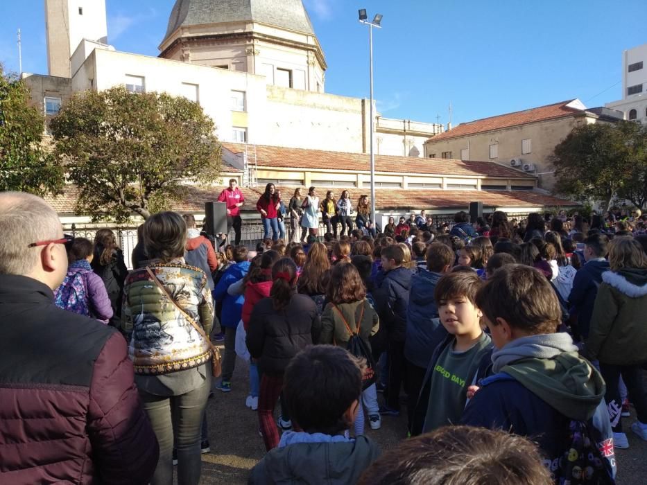 Celebración del Día de la Paz en Alcoy.