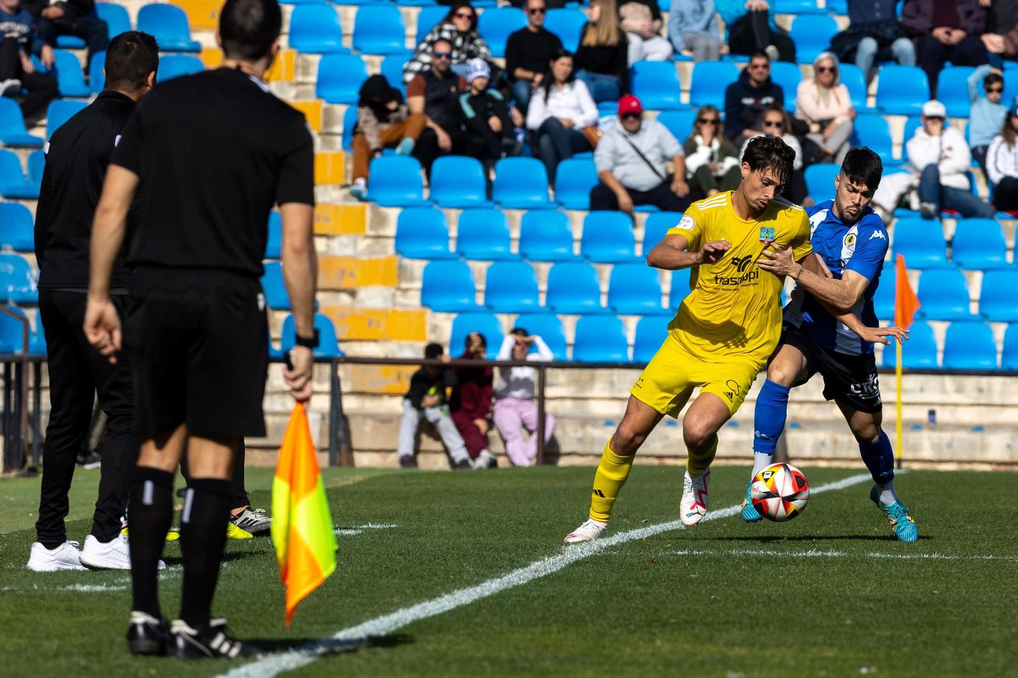 El Hércules pierde en el descuento en el Rico Pérez (0-1)