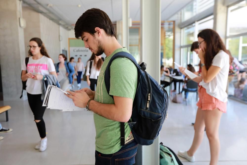 3.993 estudiantes empiezan la Selectividad en Mallorca