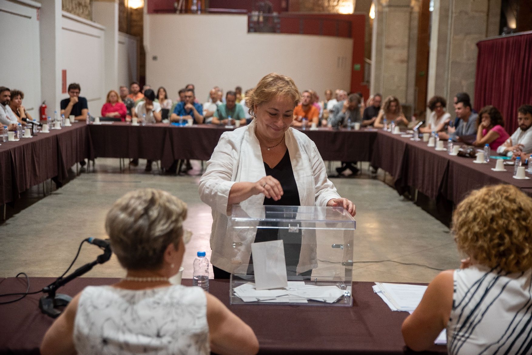 Totes les imatges de la constitució del Consell Comarcal del Bages