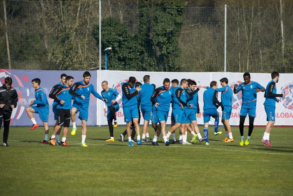 Entrenamiento del Real Oviedo