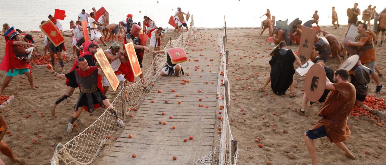 Última fiesta de cartagineses contra romanos, por la que Sonitec pasó varias facturas.