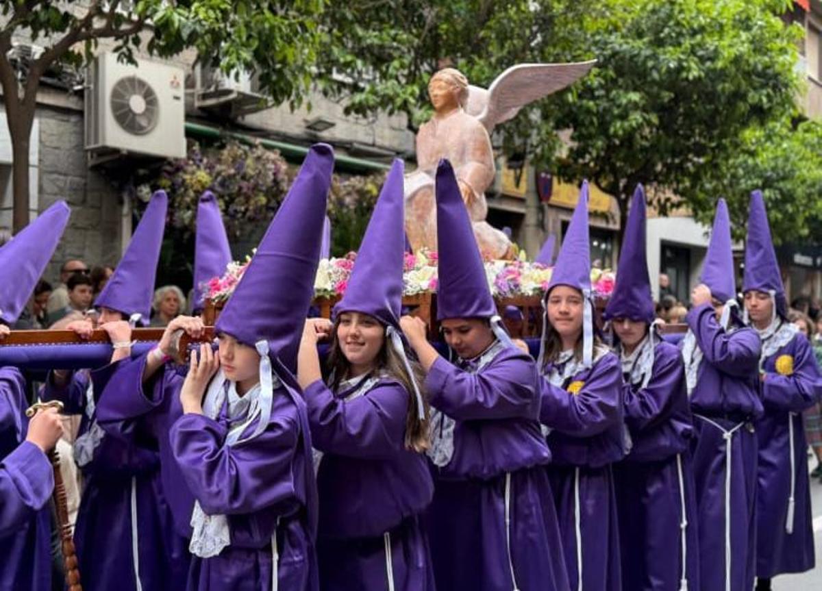 Las mejores imágenes de la Procesión del Ángel de Murcia 2026
