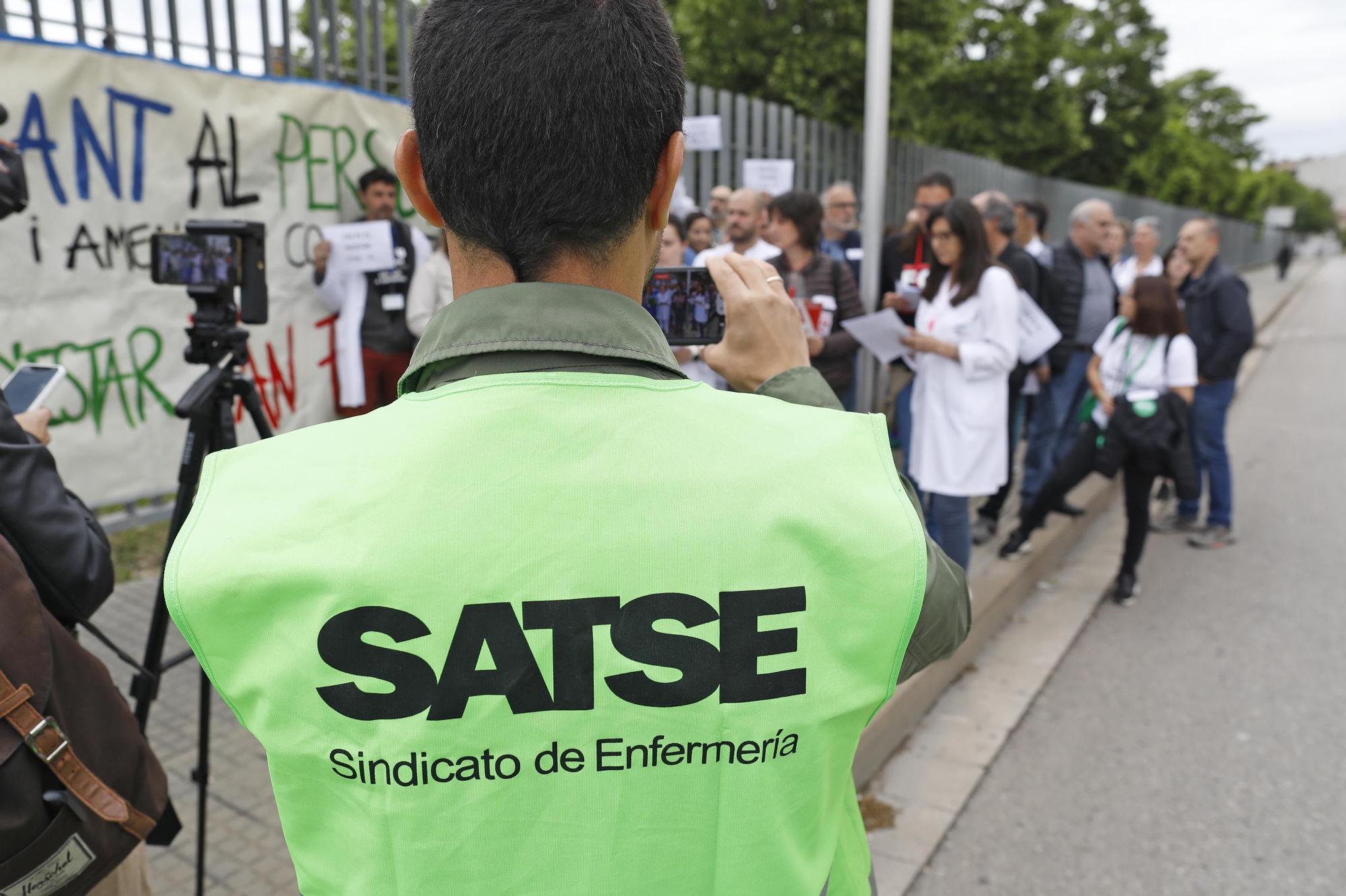 Treballadors de l'hospital Santa Caterina i Salut Mental denuncien que l'empresa s'oposa a negociar