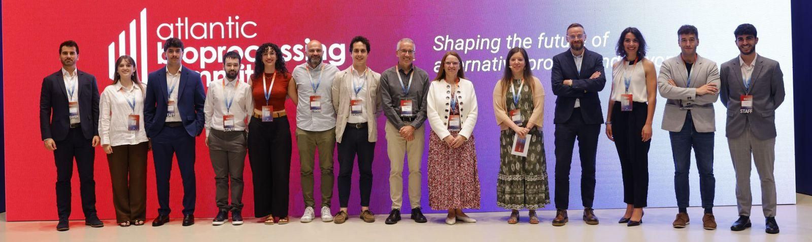 Participantes, este martes, en la Atlantic Bioproccessing Summit 2025. | LOC