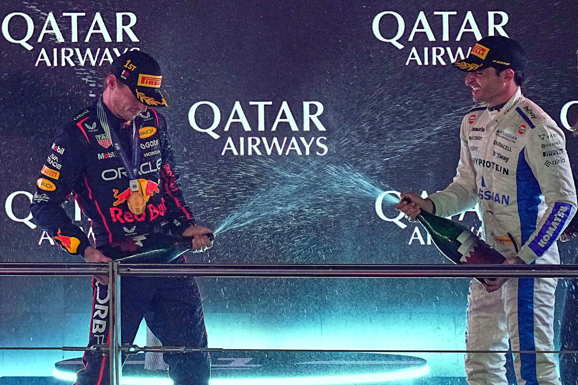 El GP de Qatar de Fórmula 1, en imágenes.