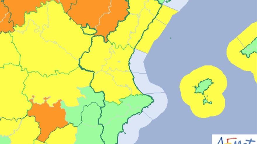 Nivel amarillo de alerta por rachas de viento de hasta 90 kilómetros por hora