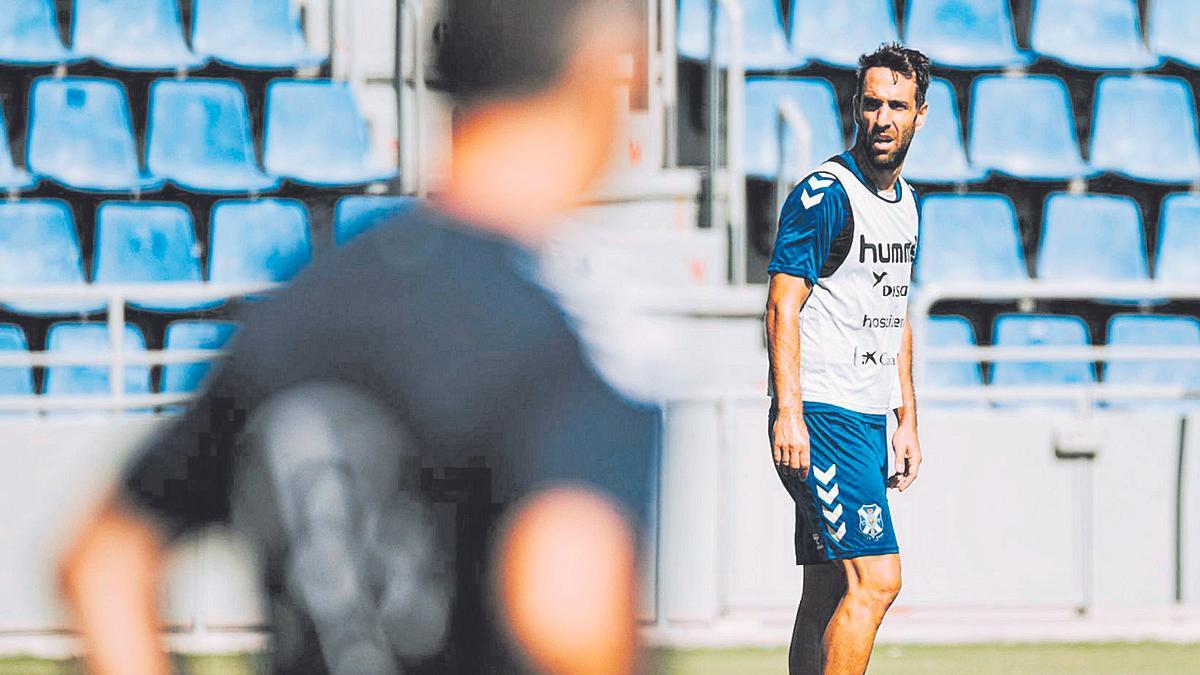 Carlos Ruiz durante un entrenamiento.