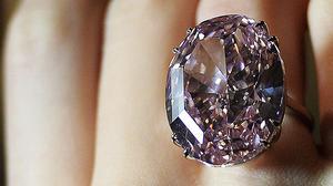 Subhasta del diamant rosa ’Pink Star’.