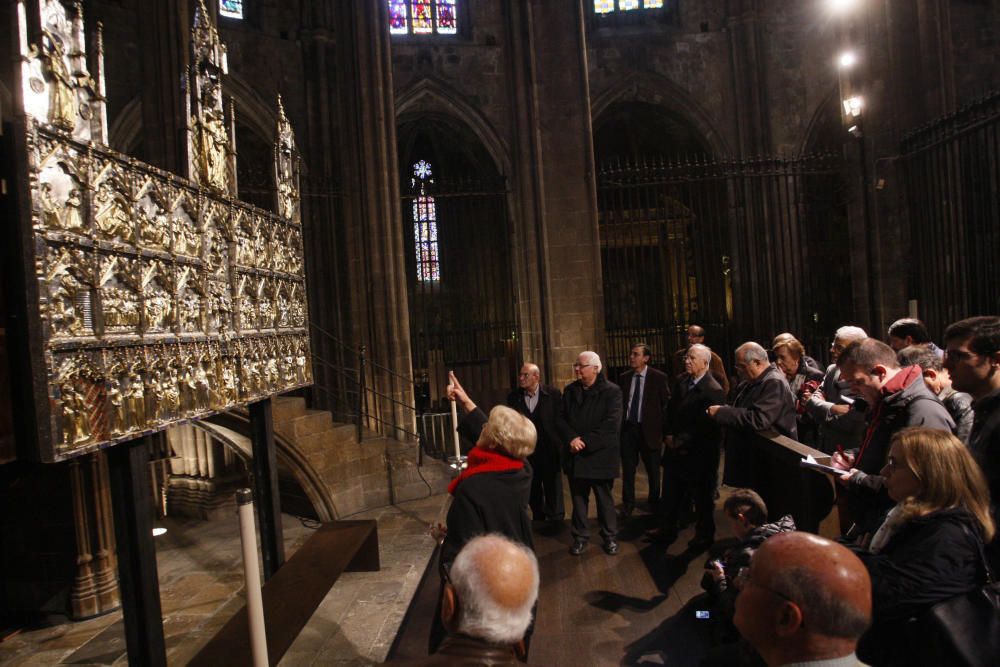 El presbiteri únic al món de la Catedral de Girona recobra nova vida