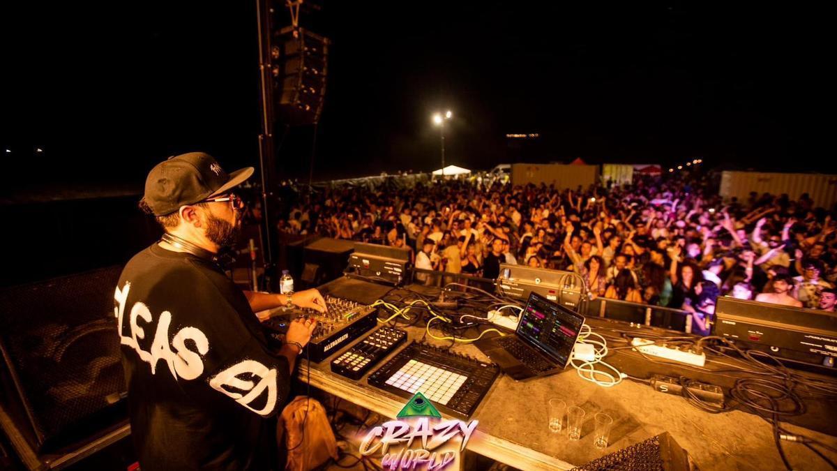 Imagen de la primera edición del festival Crazy World en Córdoba.