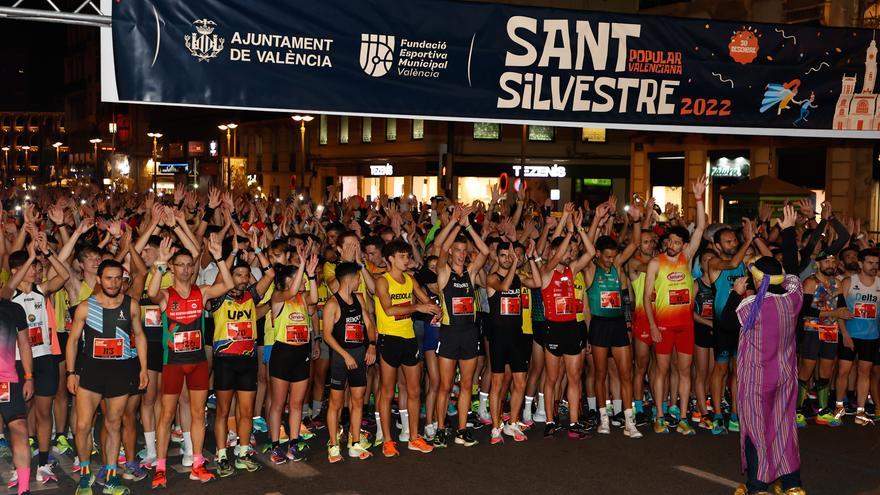 Más de 13.000 personas despiden del año corriendo en València
