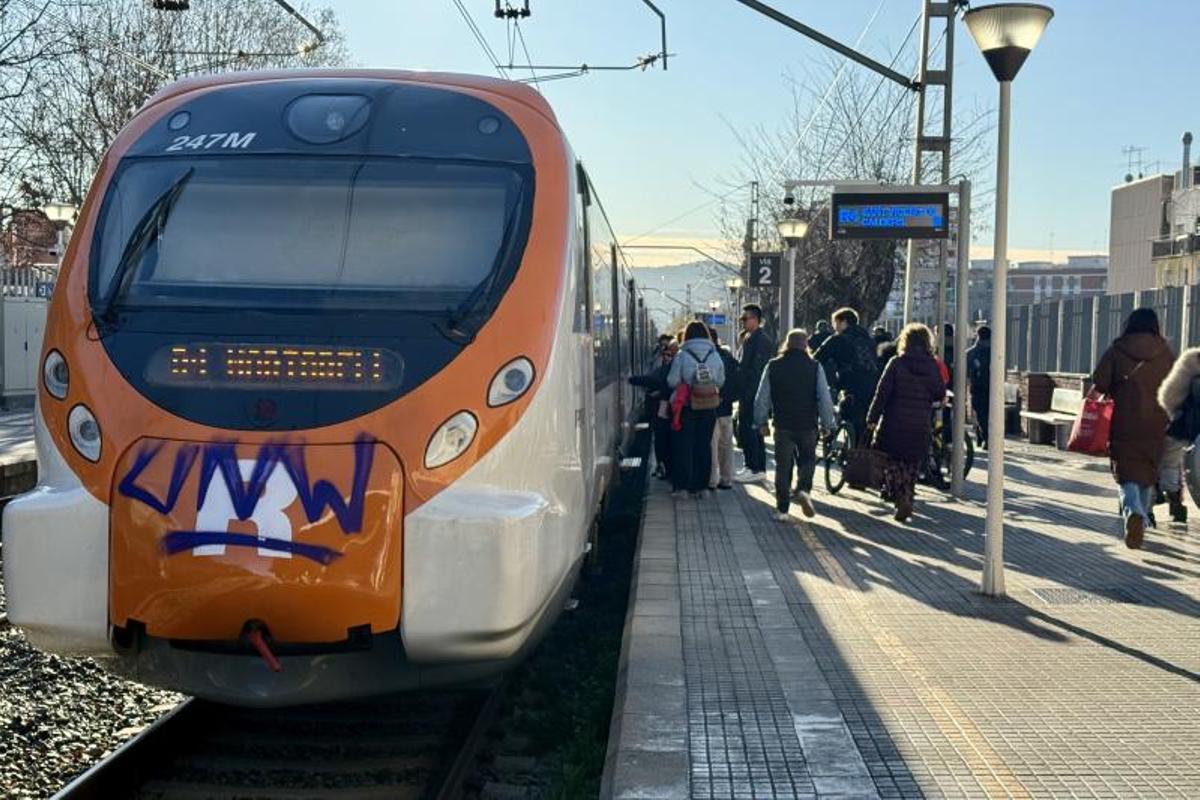 Un tren de Rodalies, en una imagen de archivo.