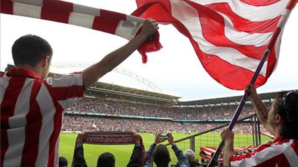 Los hinchas del Athletic sin entrada podrán ver el partido en pantallas gigantes